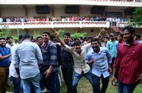 Nannu Dochukunduvate Movie Team at KIET College